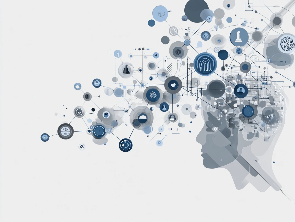 En strategisk vy över HR-trender 2026, med ikoner för AI, ledarskap och data.